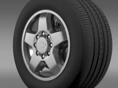 Chevrolet Silverado 2500HD LTZ 2011 3D model