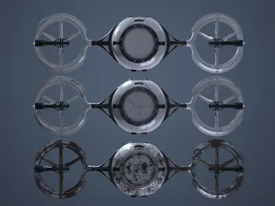 Maintenance Drone Mk1 Pack 3D model