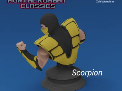 Mortal Kombat Classics - Scorpion 3D print model purchase