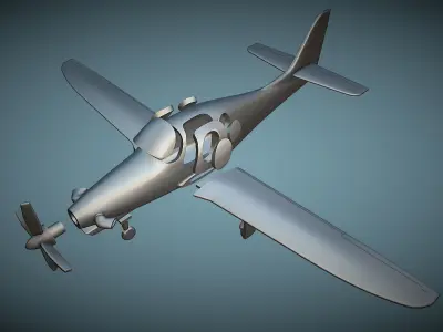 Lancair Evolution - 3D Printable Model 3D print model