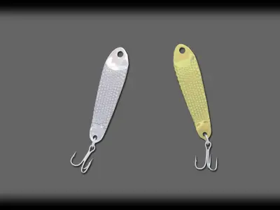 Fishing Spoon 3D model
