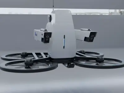 Sentinel military UAV Mctech 3D model