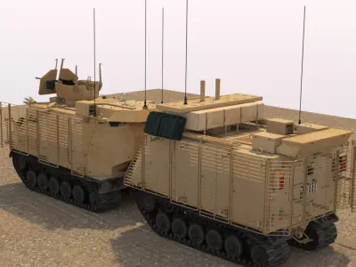 Warthog ATV 3D model