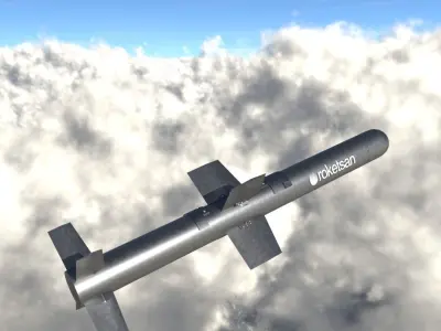 mam-c mini smart ammunition Low-poly 3D model