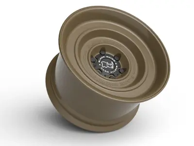 Black Rhino Solid Gloss Alligator Green 3D model