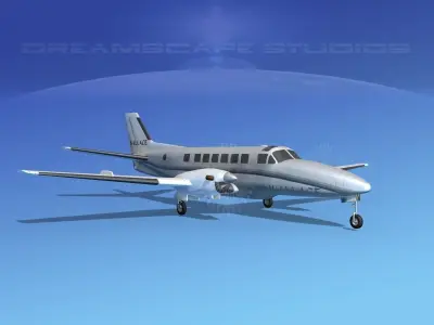 Beechcraft B99 Wallace 3D model