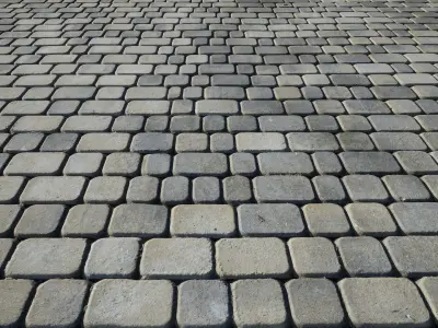 UE Paving materials part 01 Low-poly 3D model