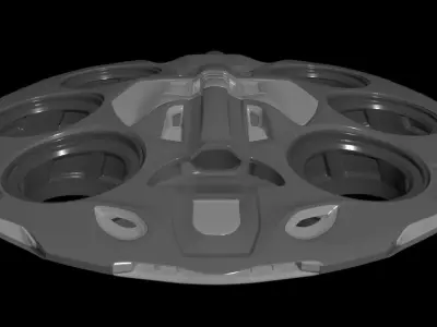 Dutch Industrial Space Company - Concept 04 3D model