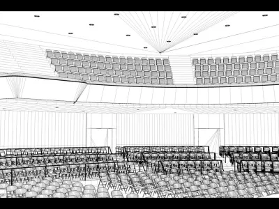 Masonic Theater 3D model