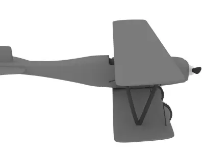 Fixed Wing Plane 3D model