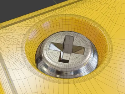 Emergency Stop Button Input Module 3D model