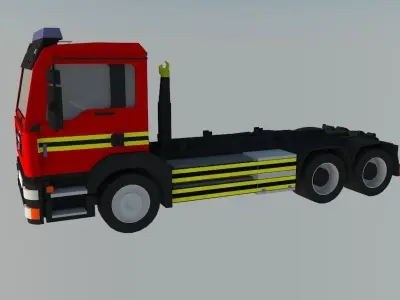 Track MAN Free low-poly 3D model