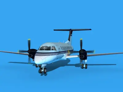 Embraer EMB120 Corporate 1 3D model