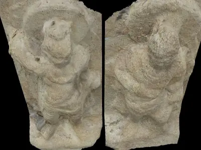 Stone Relievo 3D model