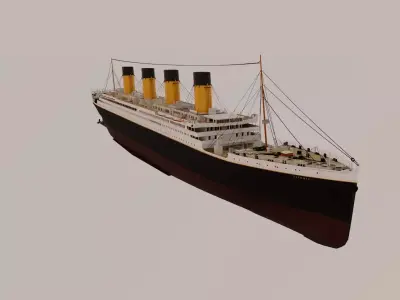  RMS Titanic 3D model