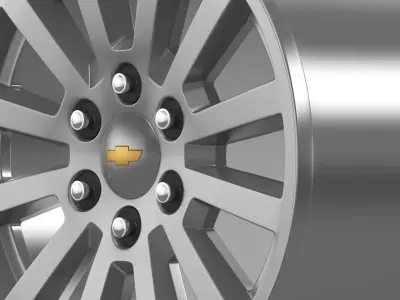 Chevrolet Tahoe Hybrid 2012 rim 3D model