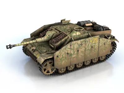 StuG III - Ausf G - 429 - Mid Production 3D model