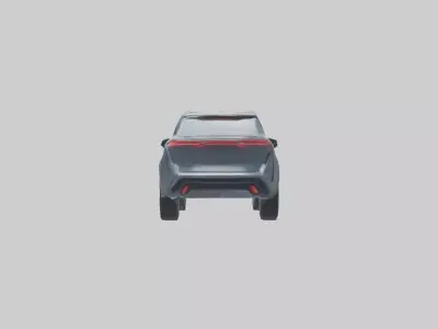Futuristic Super SUV model 3D model