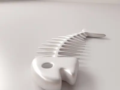 Fish Bone 3D model