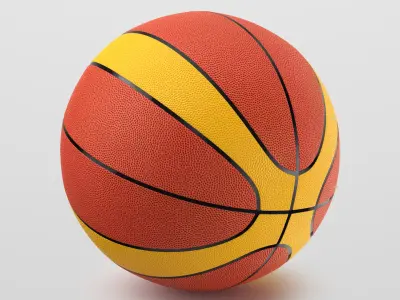 Basketball 07 3D model