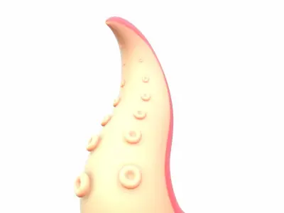 Octopus Tentacle 3D model