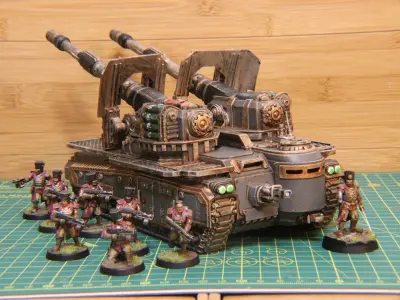 Exalted Scions - Ardennais SPG 3D print model