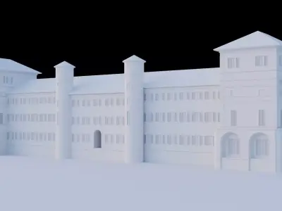 Castello di Mocalieri - High-Quality 3D model