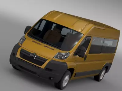 Citroen Relay Window Van L3H2 2006-2014 3D model