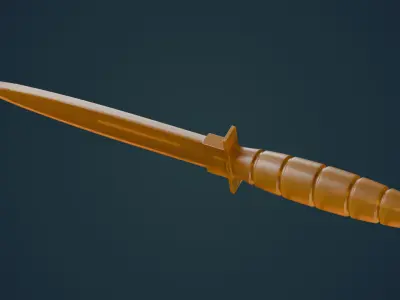 Simple Army Knife - 3D print model