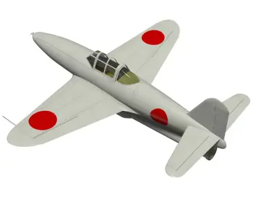 kawanishi baika type3 3D model