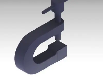Stega clamp Free 3D model