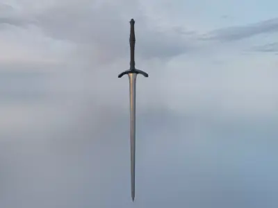 Ludwig Sword Free low-poly 3D model