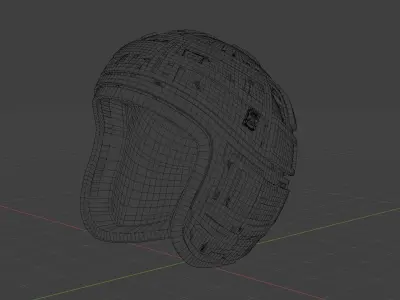 Sci-fi Helmet Concept Project Free 3D model