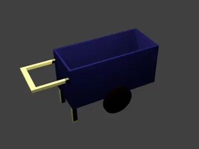 Cart Box 3D print model