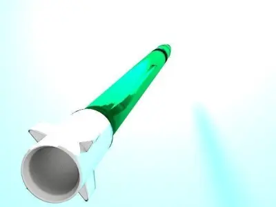 Rocket Missile - Buk-1M 3D model