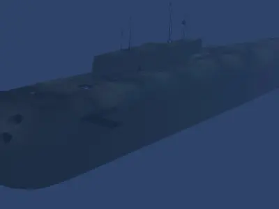 Kursk- Oscar Class 3D model