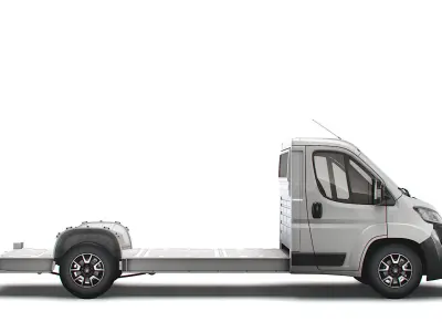 Vauxhall Movano 3540 L4 platform cab 2022 3D model