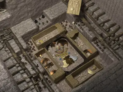 Royal Tomb of the Lord of Sipan 3D model