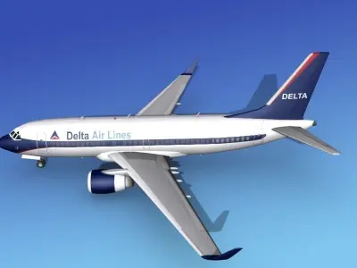 Boeing 737-700ER Delta Airlines 2 3D model
