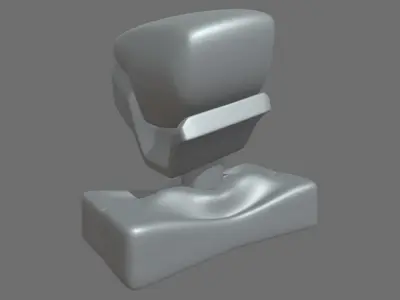 Gear Lever 02 Low-poly 3D model