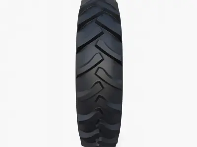 Full Tractor wheel v2 3D model