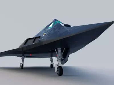 Lockheed f-117 nighthawk 3D model