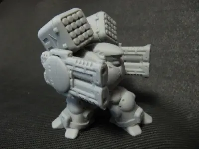 CHIBI-TECH SD - SARV-V DUO GUNPOD          3D print model