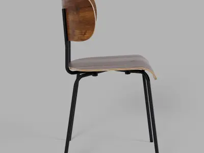 Gus Modern - Bantam Dining Chair Free 3D model