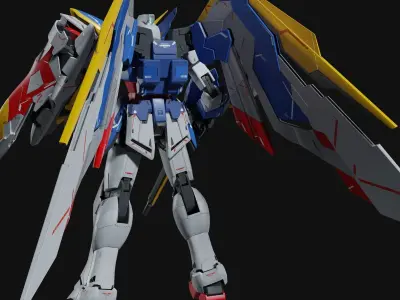 Wing Gundam EW 3D model