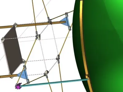 Air jelly fish Free 3D model