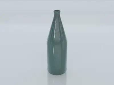 Resources Pack - Bottles and Glas Low-poly 3D model