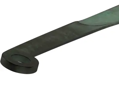 Makhaira bronze knife Low-poly 3D model