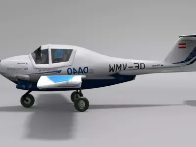 diamond eda40 Low-poly 3D model