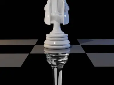 King stylized military uniform XVII-XVIII  3D model